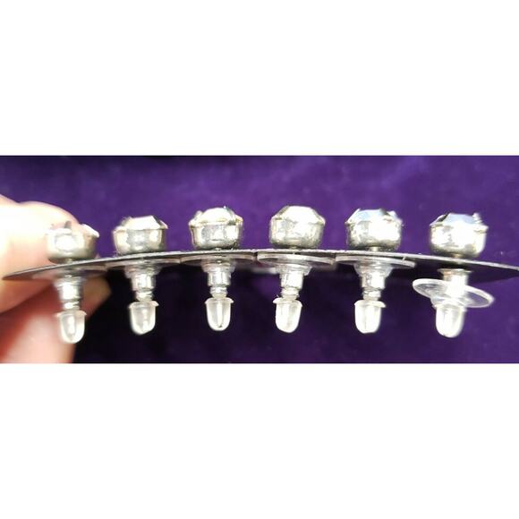 New York & Company Three Pairs of Opalescent Stud Earrings w/tags - Picture 8 of 8